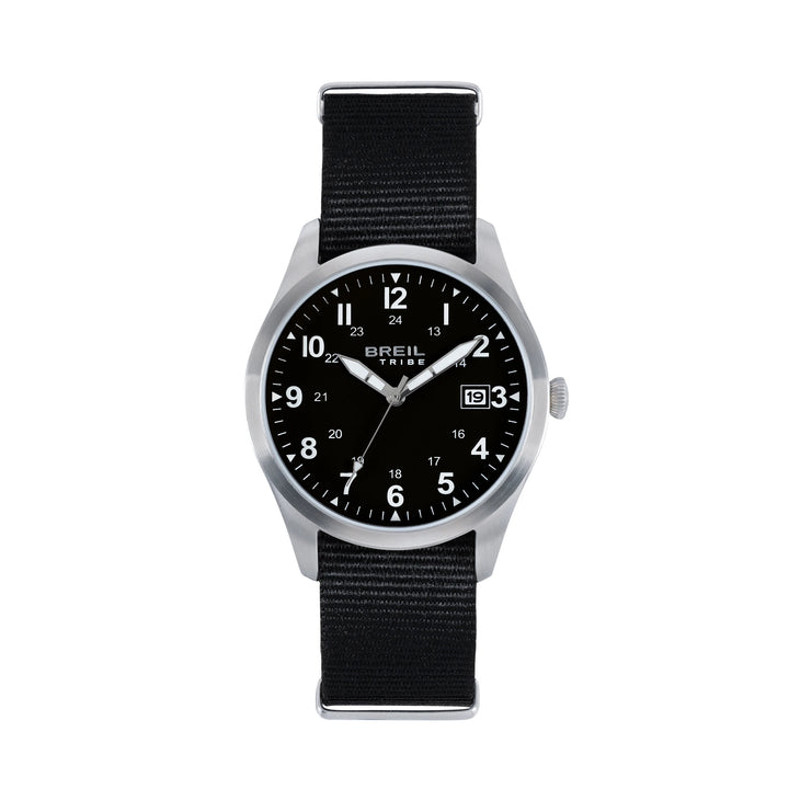 Breil orologio Recon 39mm nero quarzo acciaio EW0841