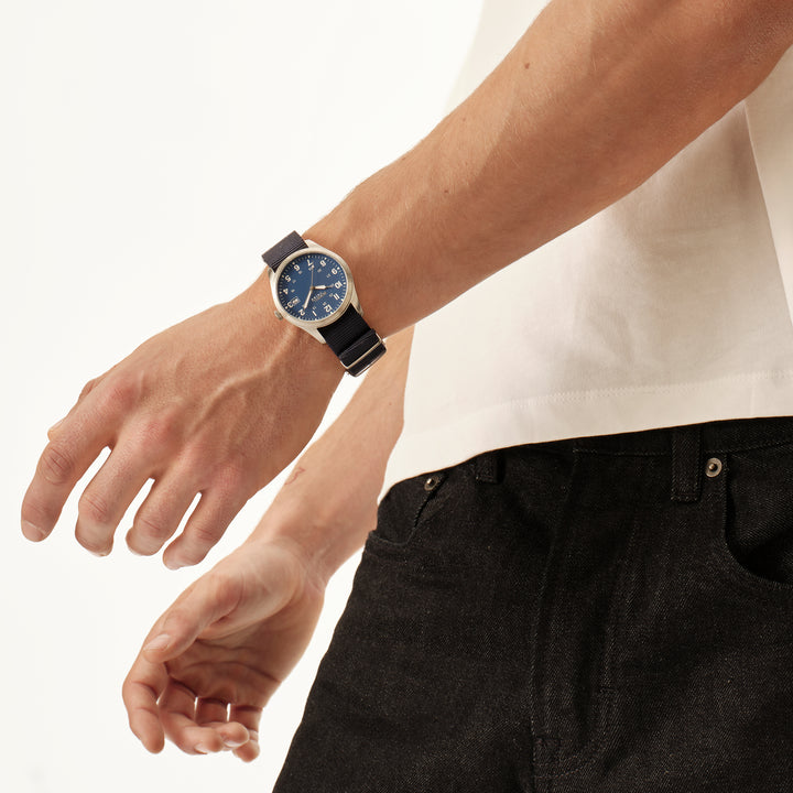 Breil orologio Recon 39mm nero quarzo acciaio EW0841