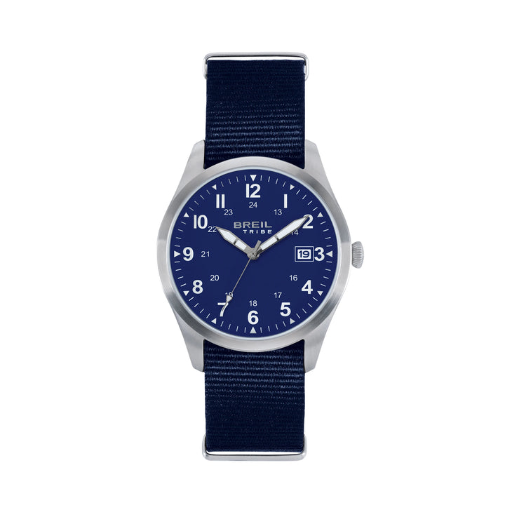 Breil orologio Recon 39mm blu quarzo acciaio EW0842