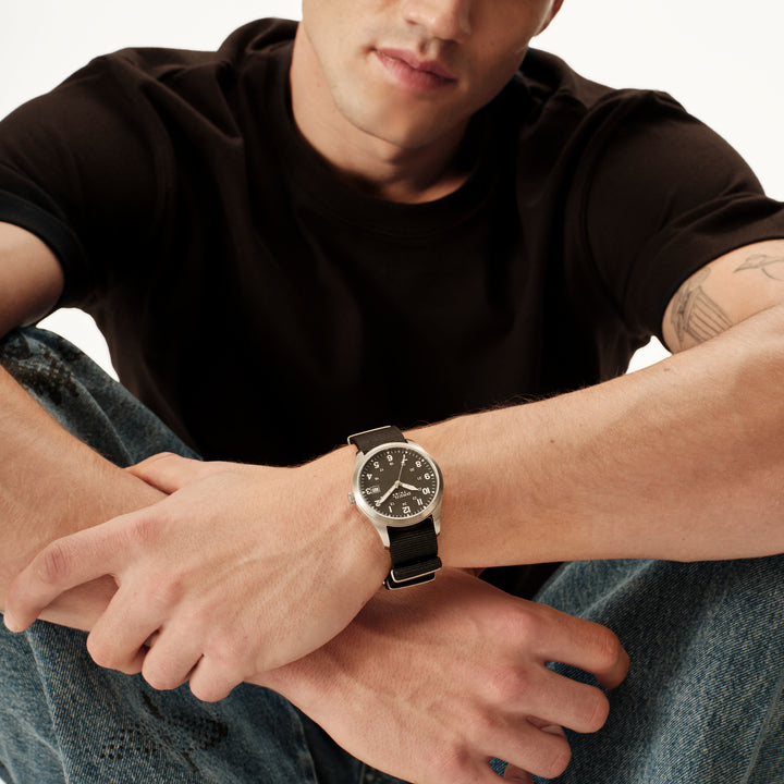 Breil orologio Recon 39mm blu quarzo acciaio EW0842