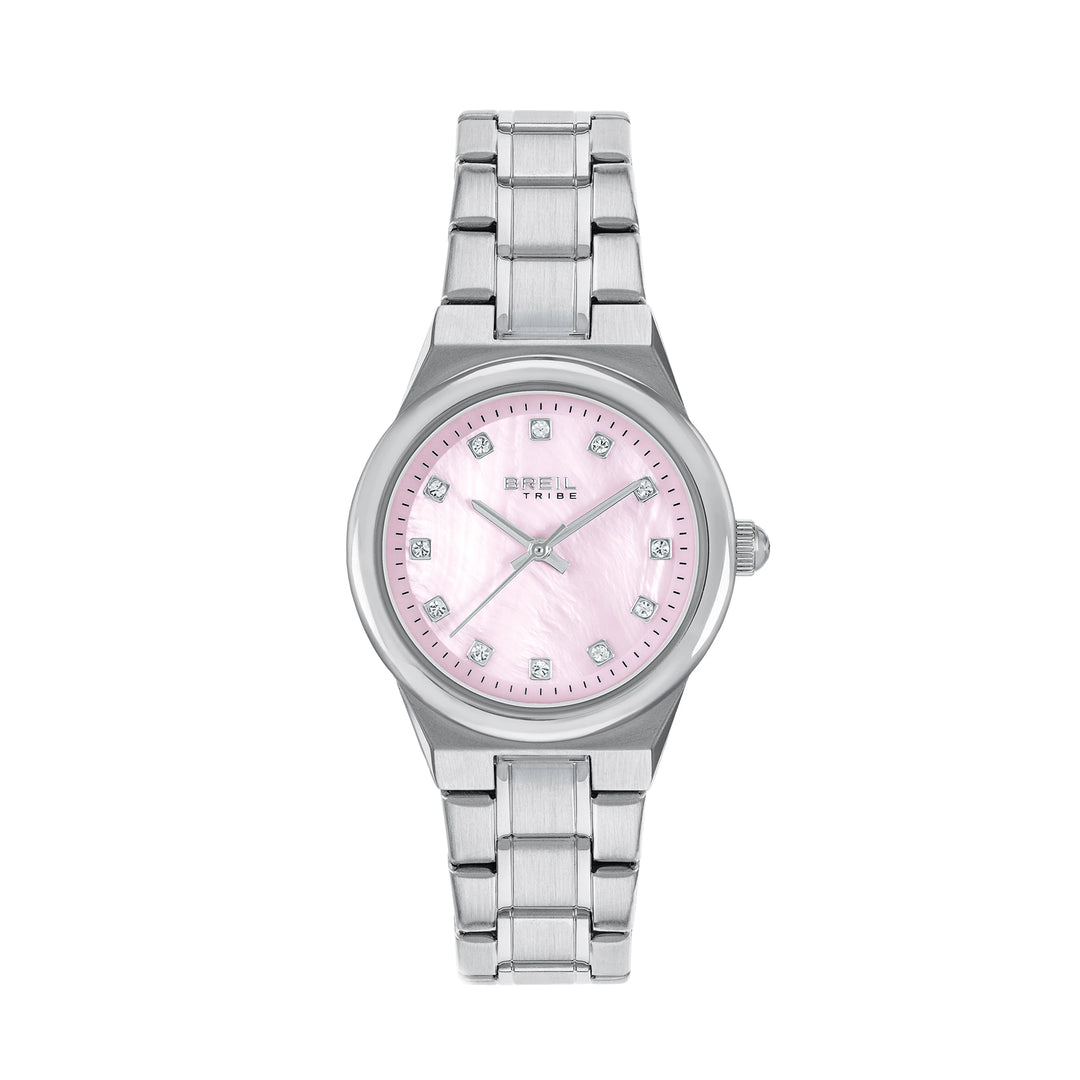 Breil orologio Fiji 30mm rosa quarzo acciaio EW0853