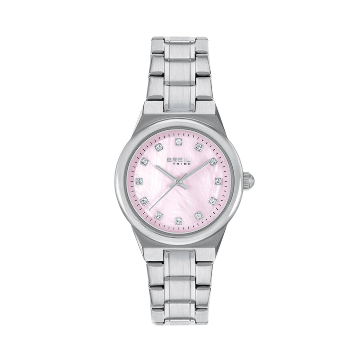Breil orologio Fiji 30mm rosa quarzo acciaio EW0853