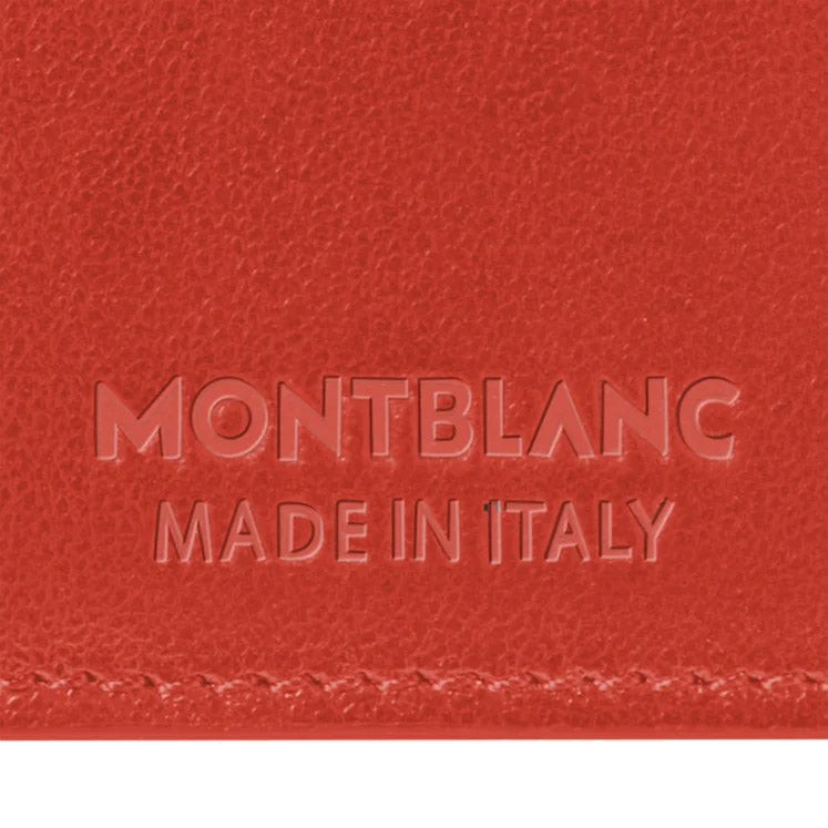 Montblanc portafoglio Soft Continental nano corallo 198009