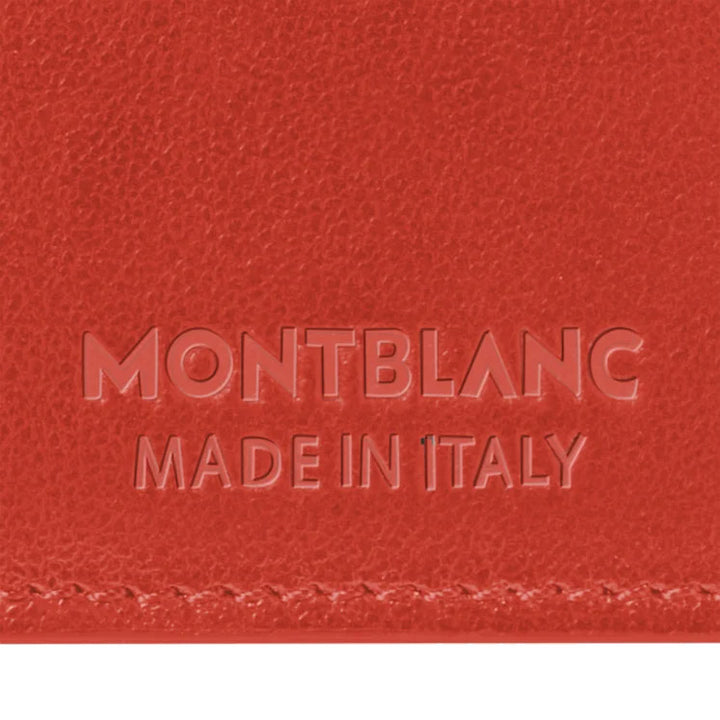 Montblanc portafoglio Soft Continental nano corallo 198009