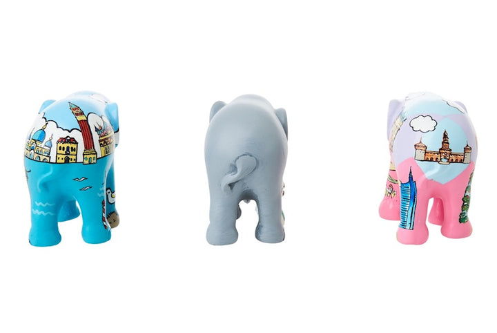 Elephant Parade multipack elefanti Bella Italia - Venice + Mosha Loves Italia + Milan