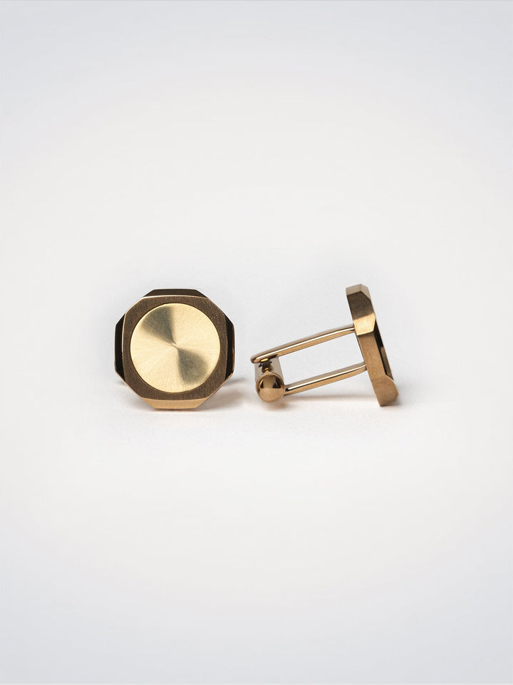 D1 Milano Gemelli ottagonali Oro D1-JWCLSU04
