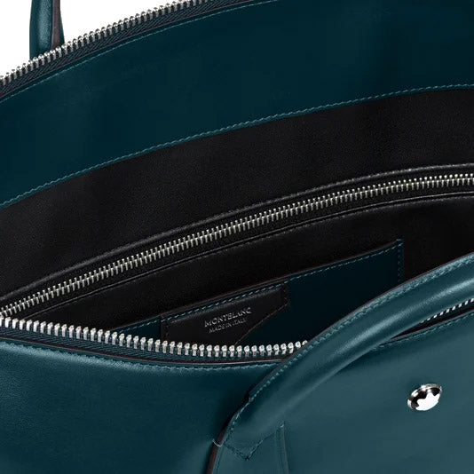 Montblanc borsa 24/7 Soft blu legion 198736