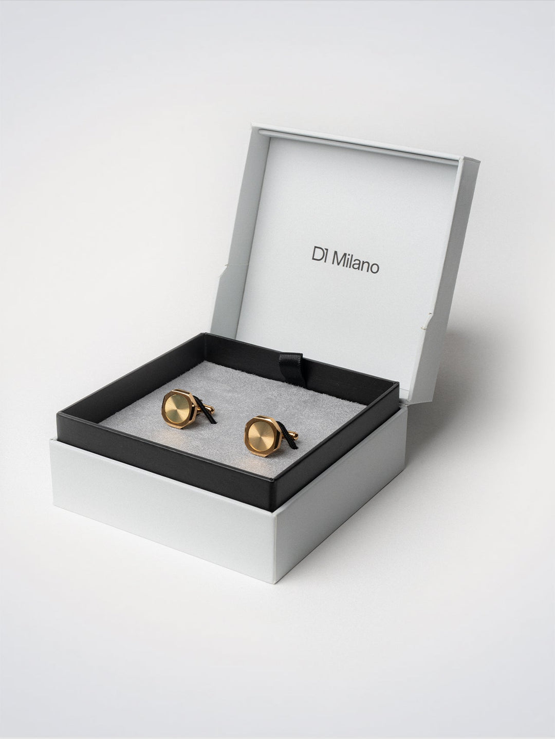 D1 Milano Gemelli ottagonali Oro D1-JWCLSU04