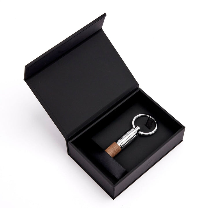 Hugo Boss Portachiavi Pure Iconic Camel HAK410X