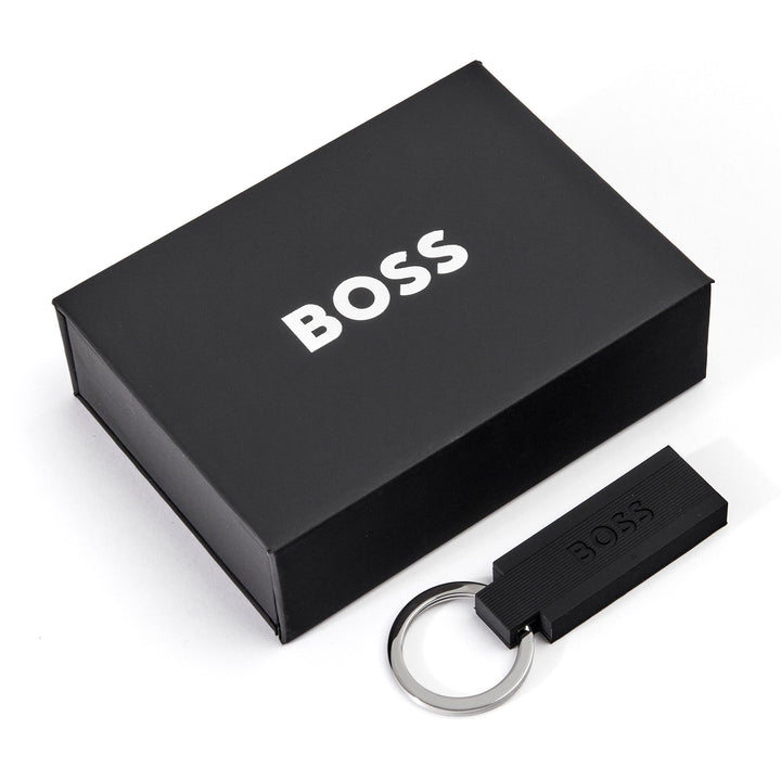 Hugo Boss Portachiavi Edge Iconic Nero HAK421A