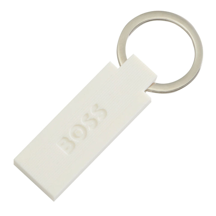 Hugo Boss Portachiavi Edge Iconic Bianco HAK421W