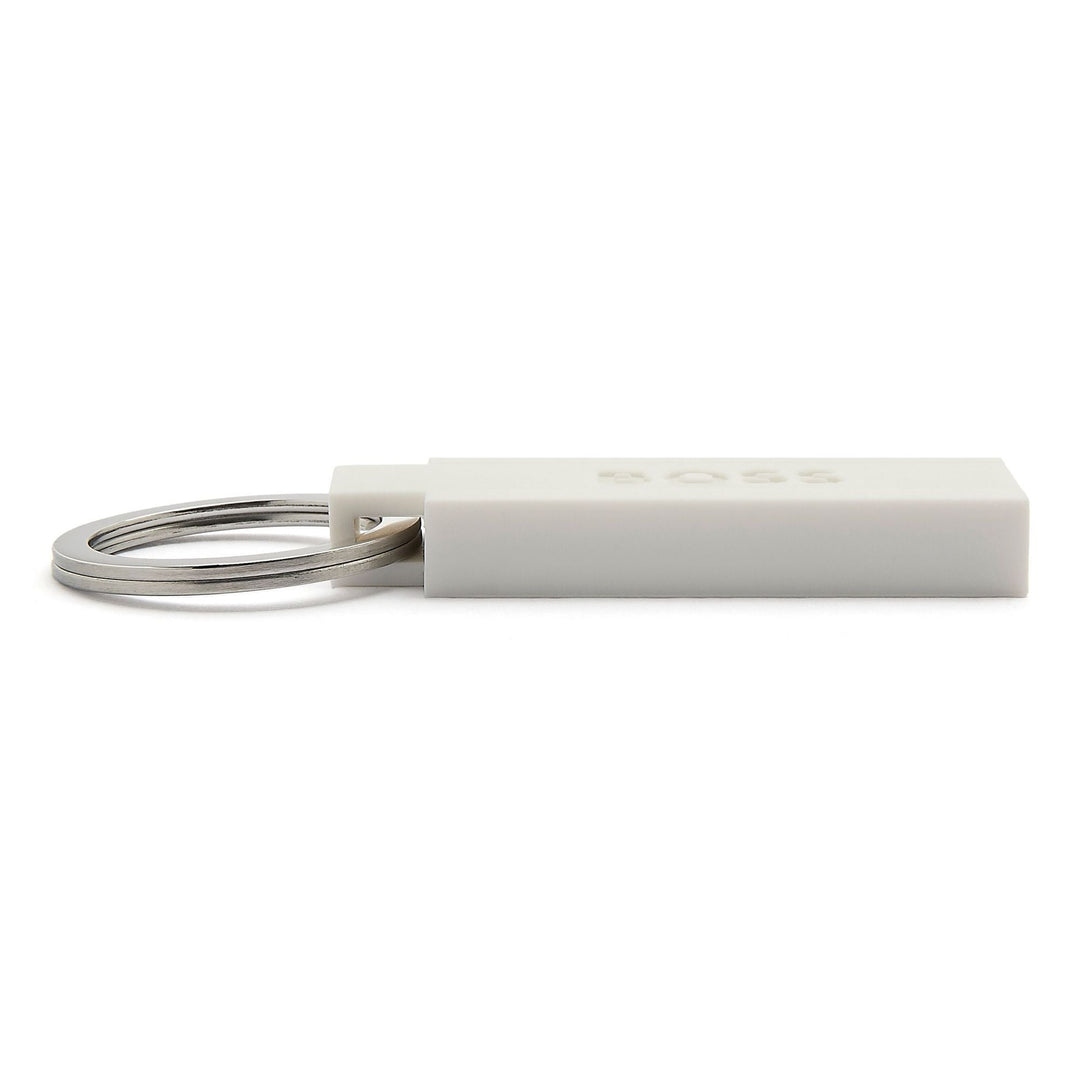Hugo Boss Portachiavi Edge Iconic Bianco HAK421W