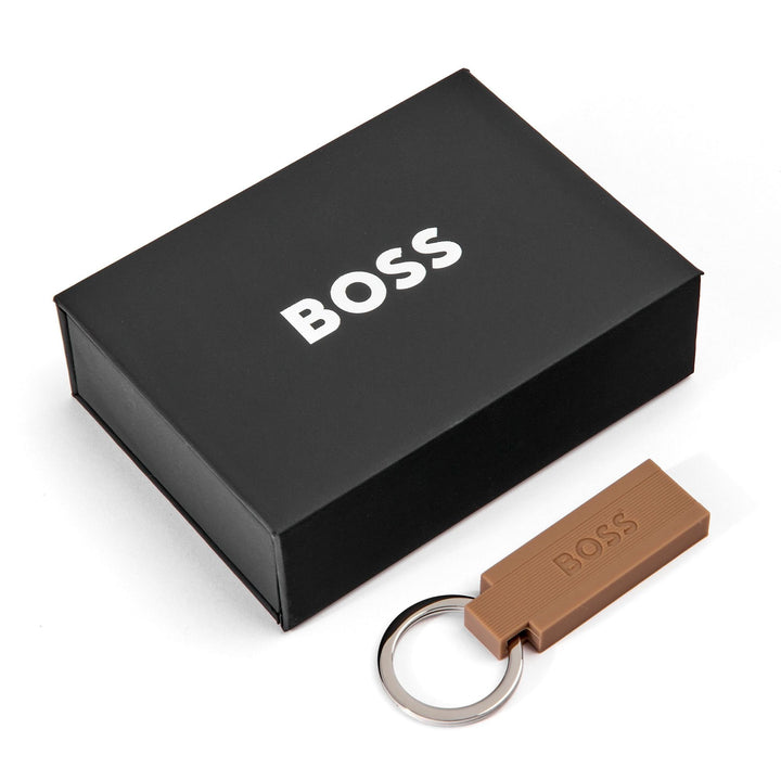Hugo Boss Portachiavi Edge Iconic Camel HAK421X