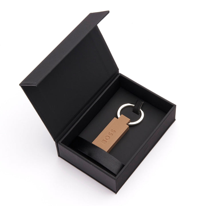 Hugo Boss Portachiavi Edge Iconic Camel HAK421X