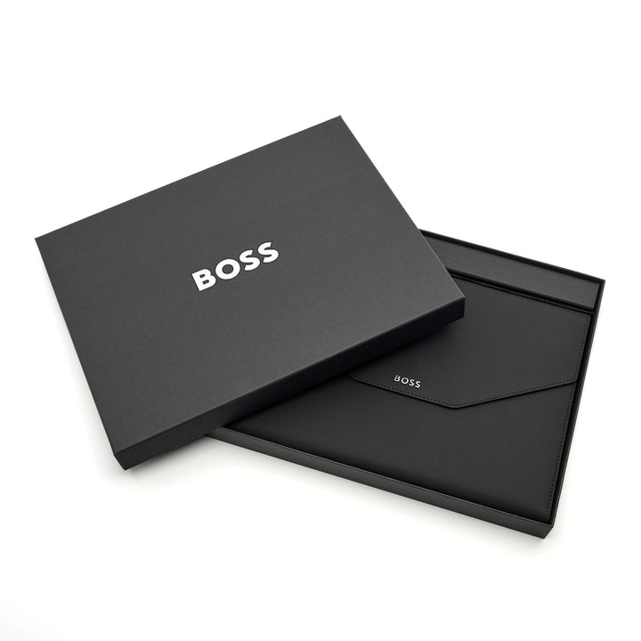 Hugo Boss Cartella A4 Rive Nero HDF414A