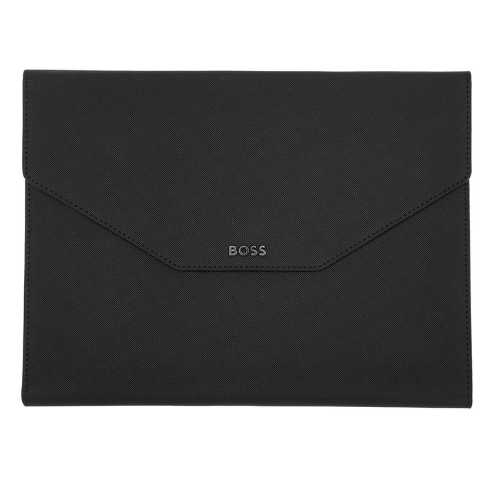 Hugo Boss Cartella A4 Rive Nero HDF414A