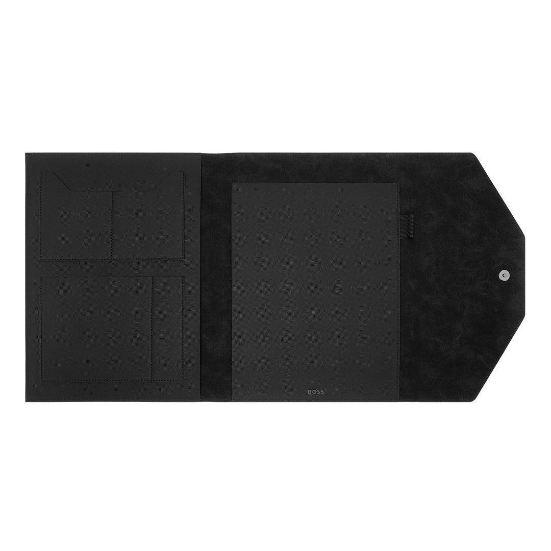 Hugo Boss Cartella A4 Rive Nero HDF414A