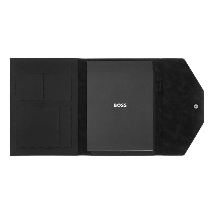 Hugo Boss Cartella A4 Rive Nero HDF414A