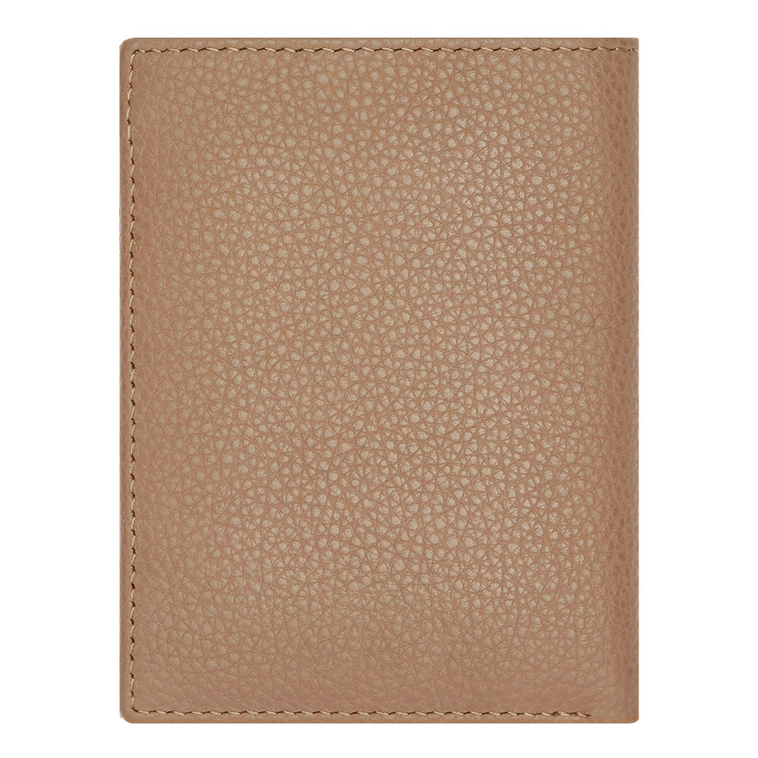 Hugo Boss Porta carte pieghevole Classic Grained Camel HLE416X