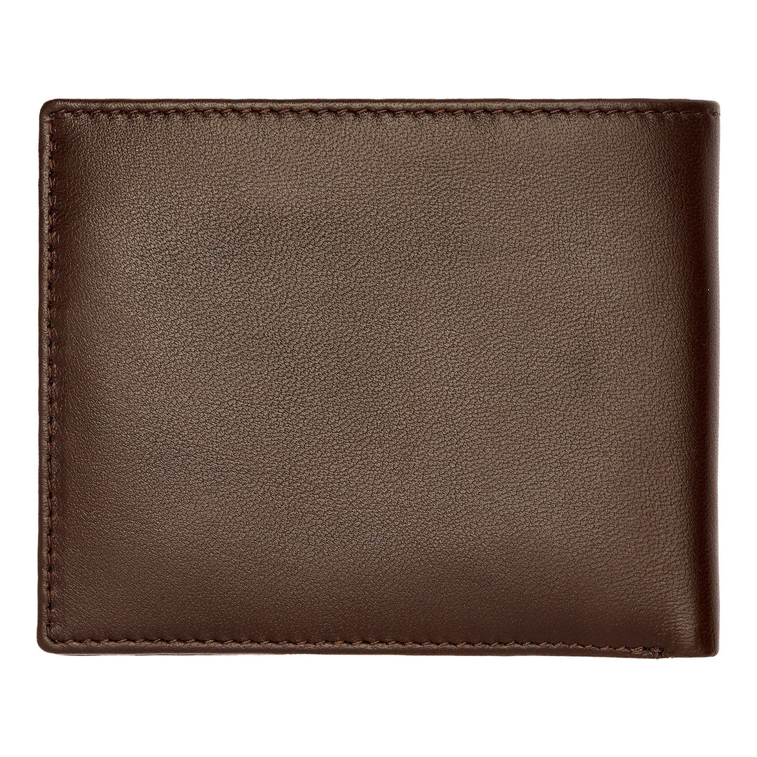 Hugo Boss Porta monete Classico Liscio Marrone HLM403Y