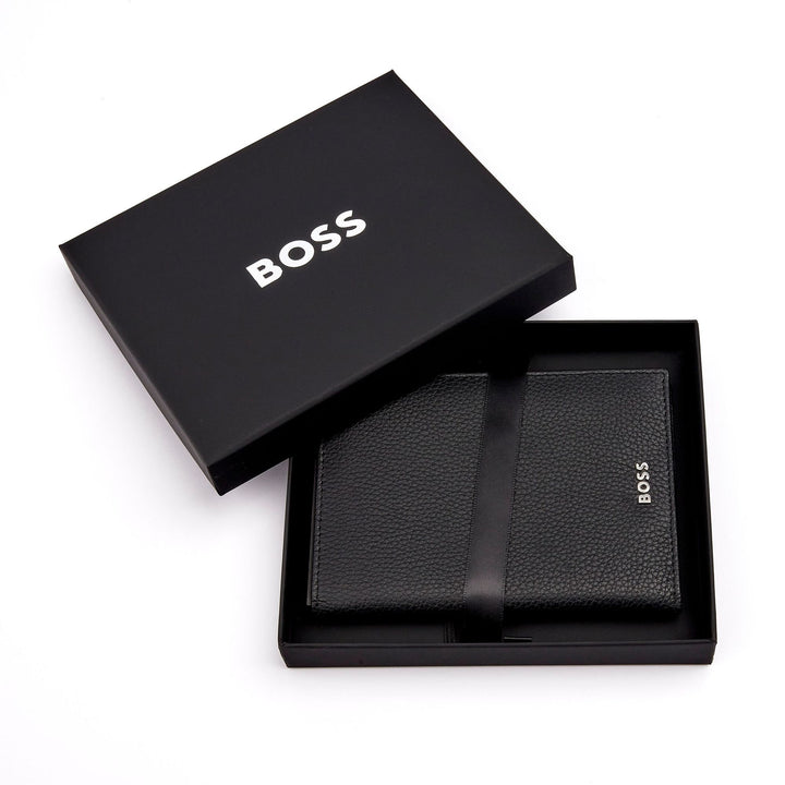 Hugo Boss Portapassaporto Classic Grained Nero HLP416A