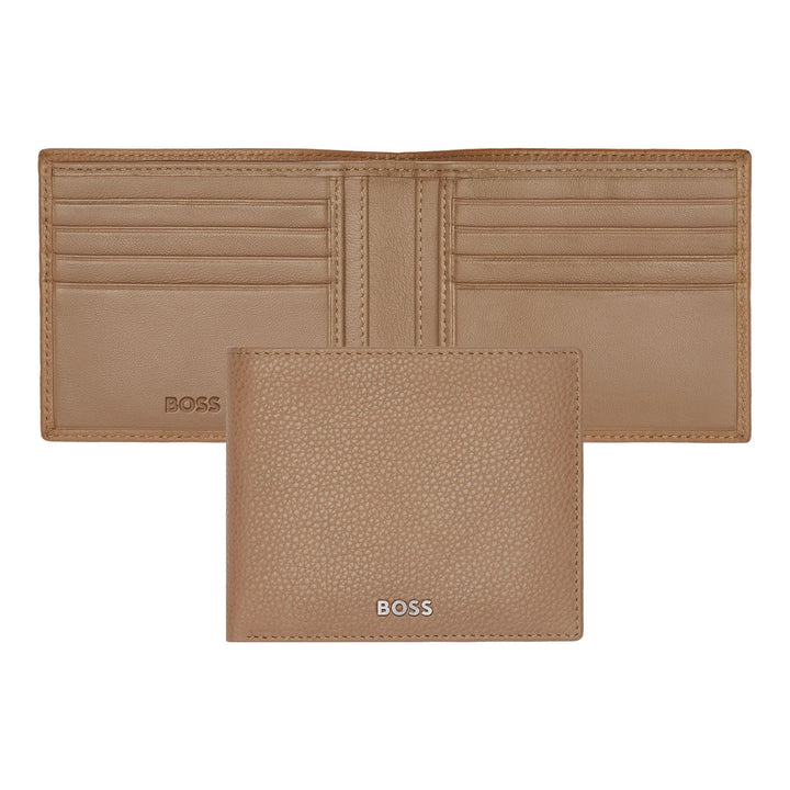 Hugo Boss Portafoglio Classico Granulato Cammello HLW416X