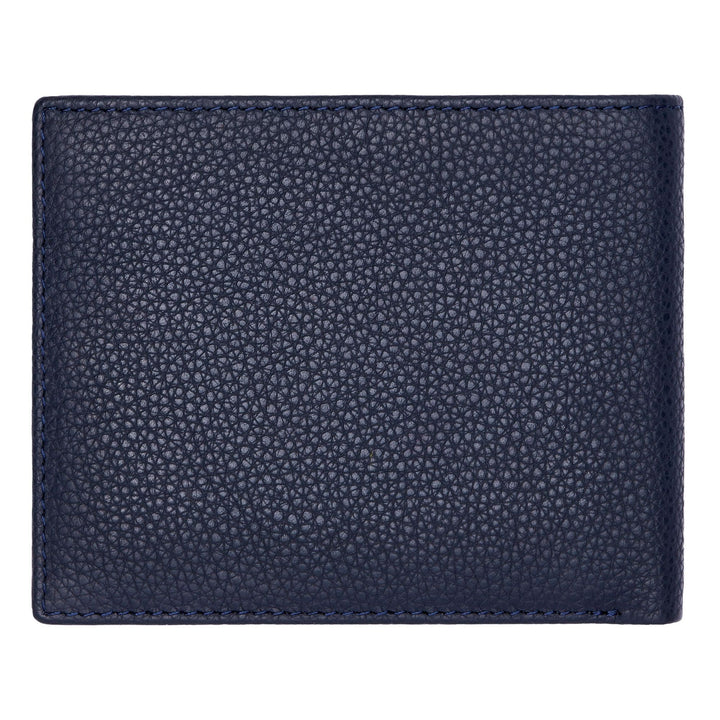 Hugo Boss Portafoglio con patta Classic Grained Navy HLY416N