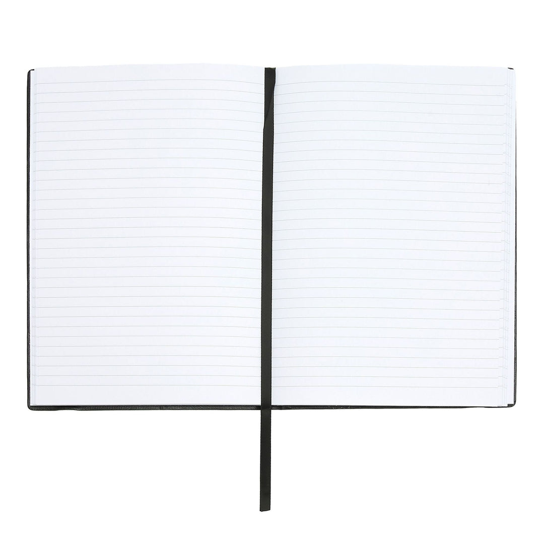 Hugo Boss Quaderno A5 Iconic Bianco a Righe HNH321WL