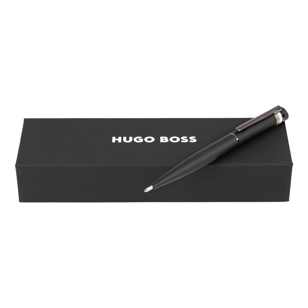 Hugo Boss Penna a sfera Loop Black Iconic HSG3524A