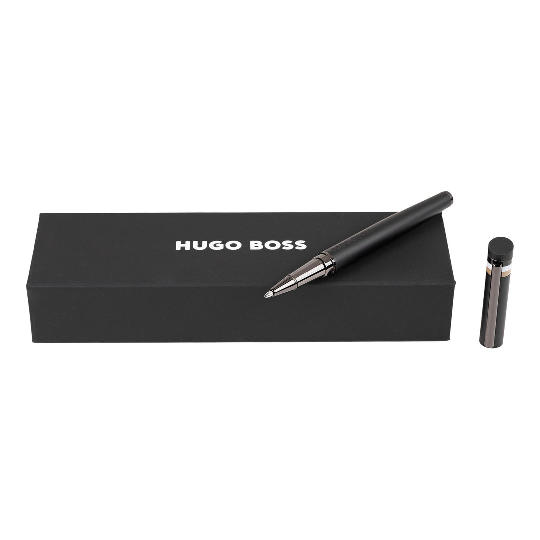 Hugo Boss Penna a sfera Loop Black Iconic HSG3525A