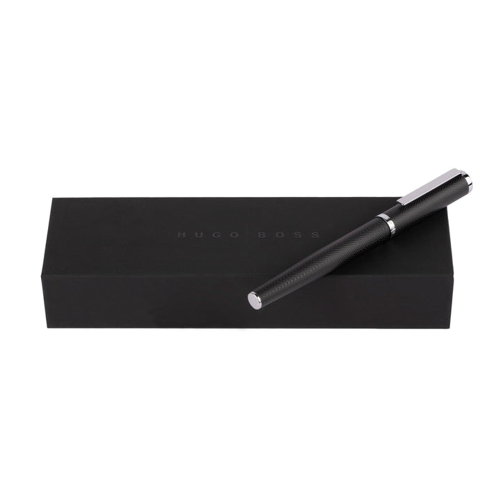 Hugo Boss Penna stilografica Formation Herringbone Chrome HSI1062B