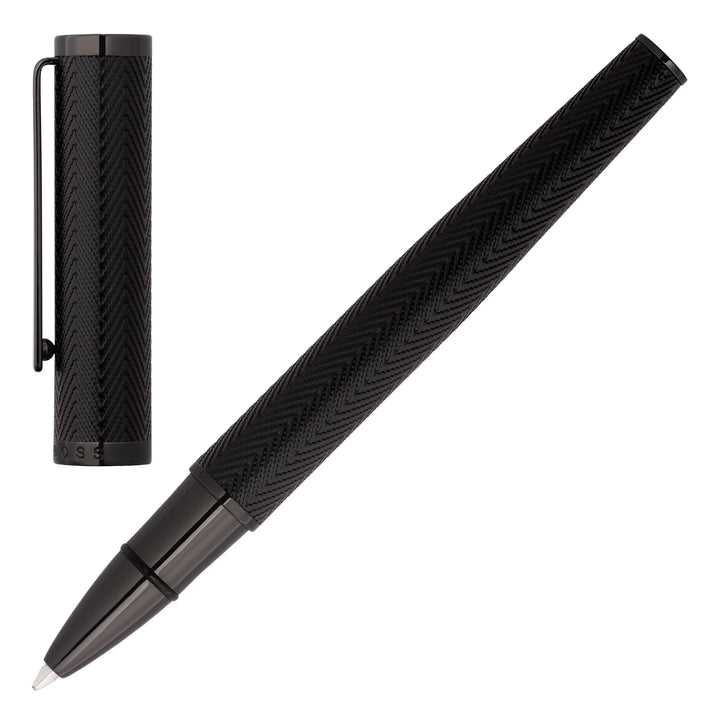 Hugo Boss Penna roller Formazione Herringbone Gun HSI1065D