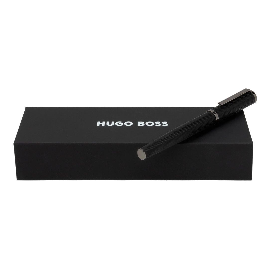 Hugo Boss Penna roller Formazione Herringbone Gun HSI1065D