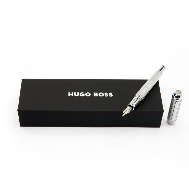 Hugo Boss Penna stilografica Elemental Silver HSI4652C