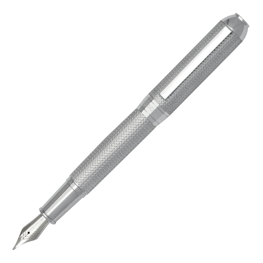 Hugo Boss Penna stilografica Elemental Silver HSI4652C