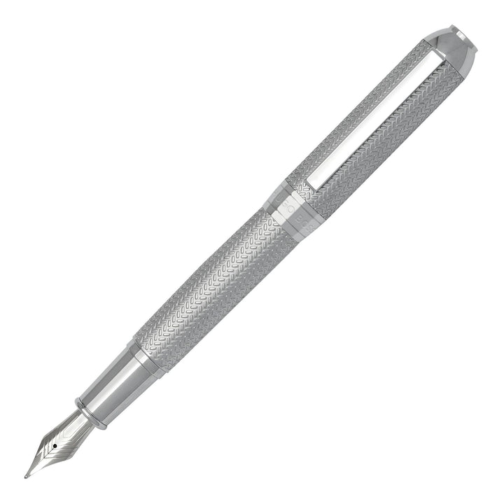 Hugo Boss Penna stilografica Elemental Silver HSI4652C