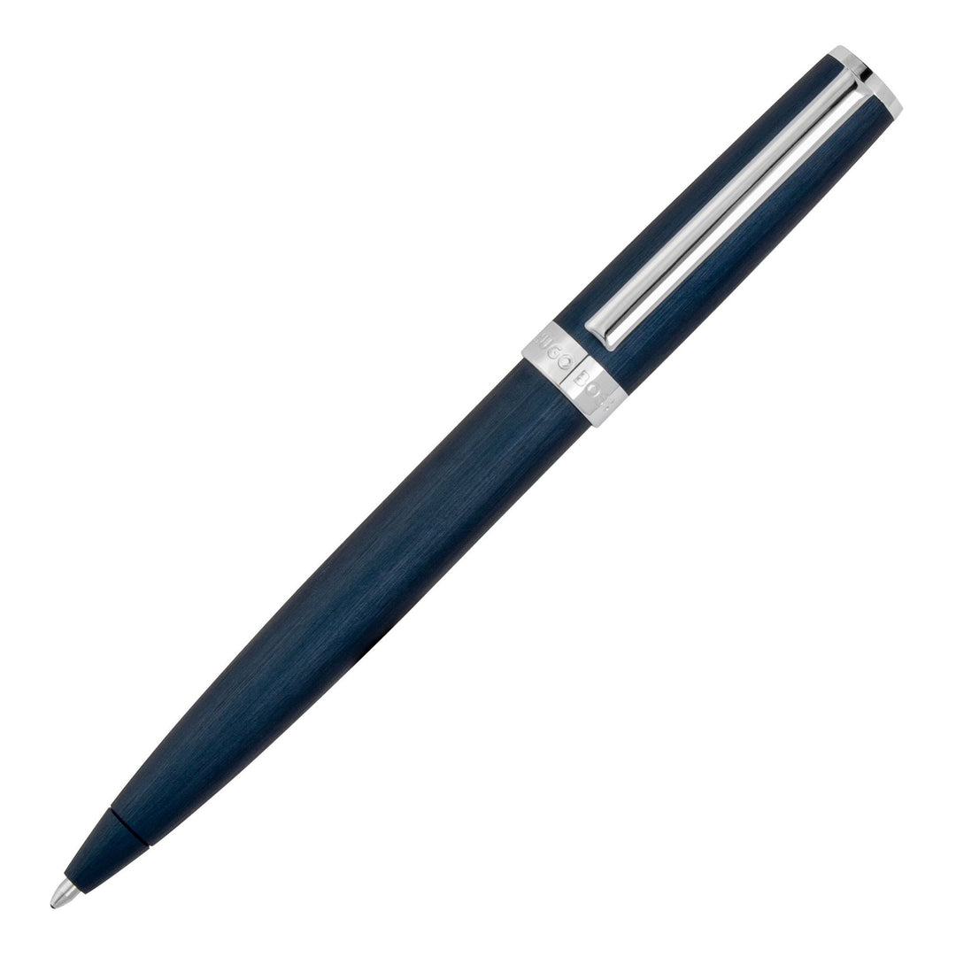 Hugo Boss Penna a sfera Gear Brushed Navy HSK4414N
