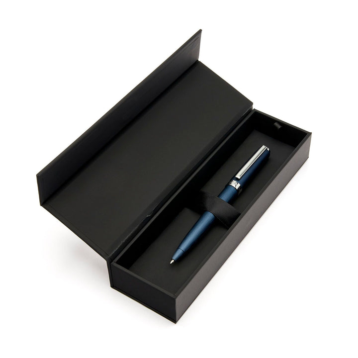Hugo Boss Penna a sfera Gear Brushed Navy HSK4414N
