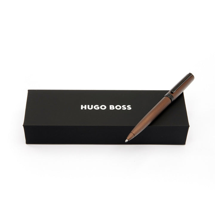 Hugo Boss Penna a sfera Gear Brushed Khaki HSK4414T