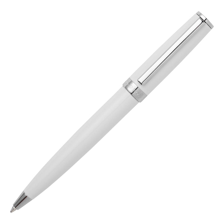 Hugo Boss Penna a sfera Gear Icon Bianco HSN2544G