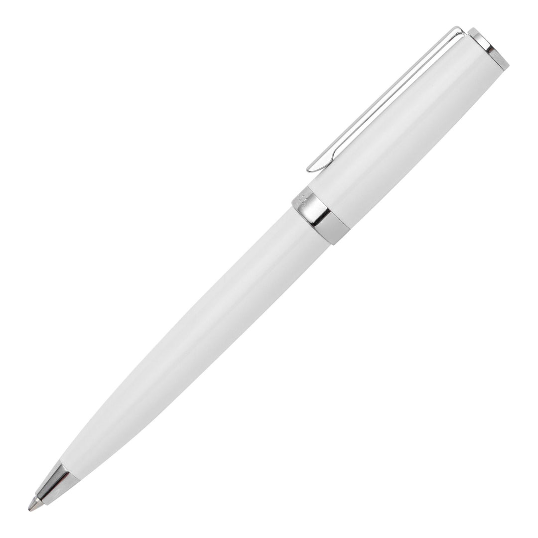 Hugo Boss Penna a sfera Gear Icon Bianco HSN2544G