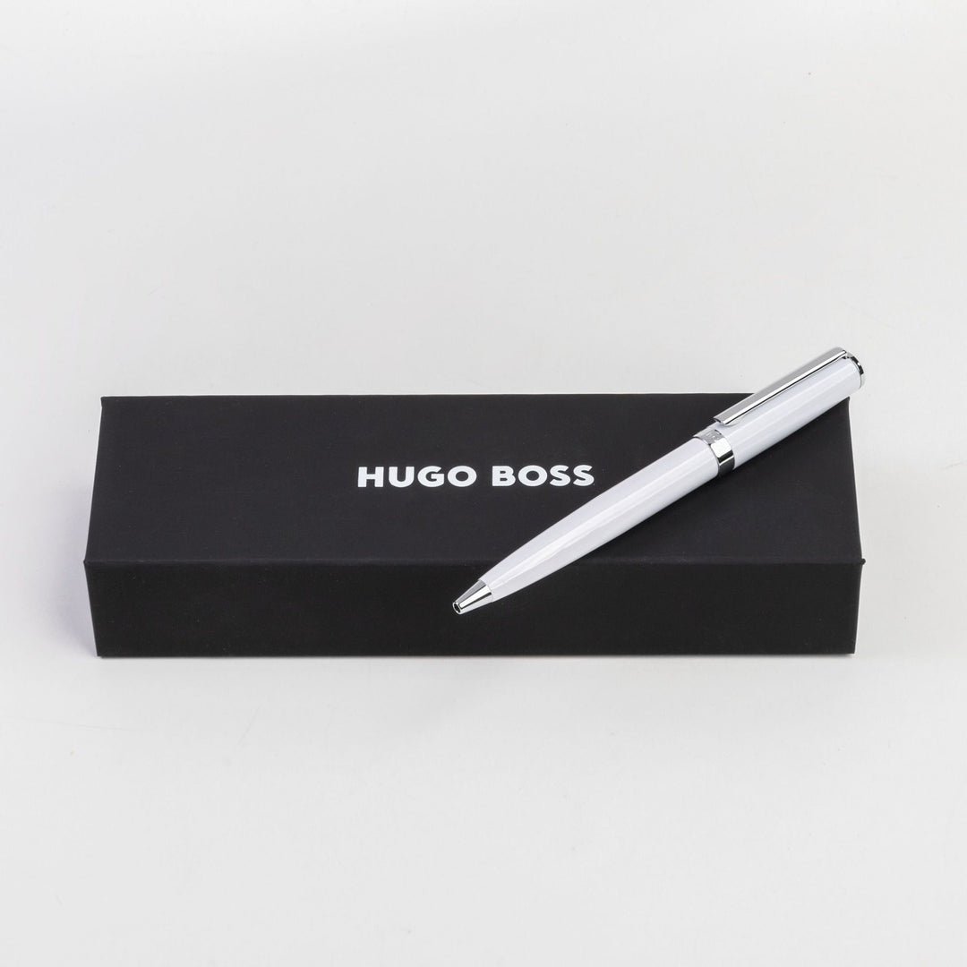 Hugo Boss Penna a sfera Gear Icon Bianco HSN2544G