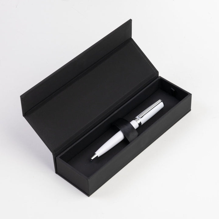Hugo Boss Penna a sfera Gear Icon Bianco HSN2544G