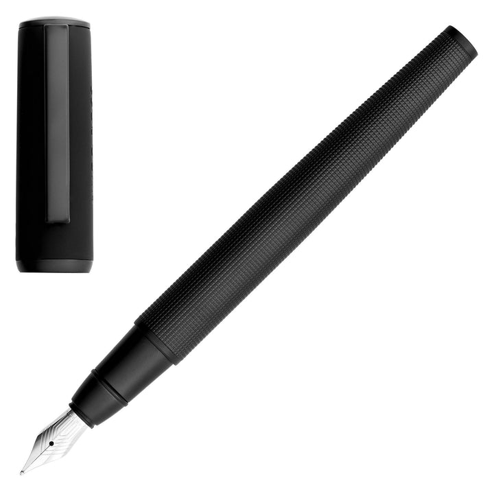 Hugo Boss Penna stilografica Arche Iconic Nero HSQ4742A