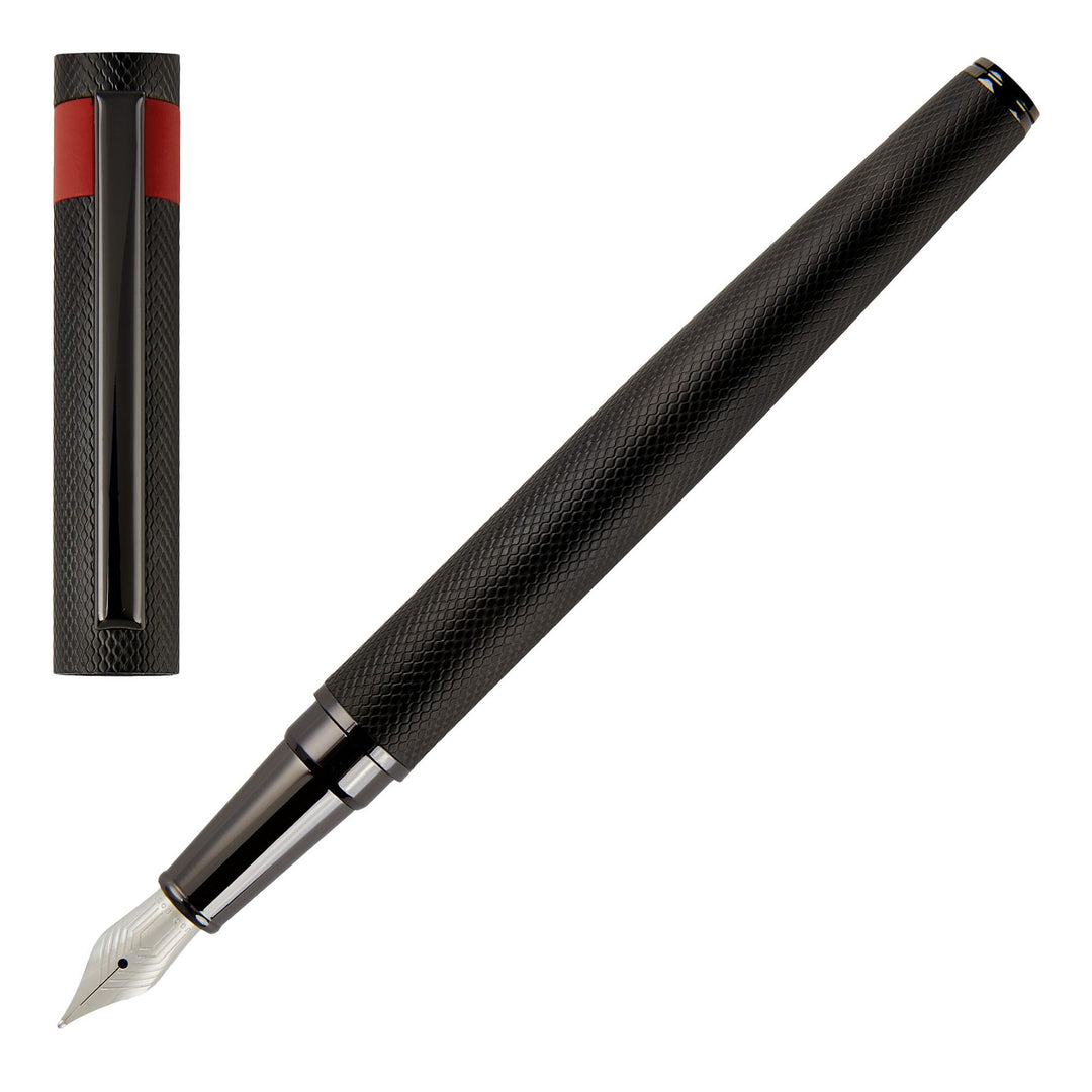 Hugo Boss Penna stilografica Loop Diamond Nero HSW3672A