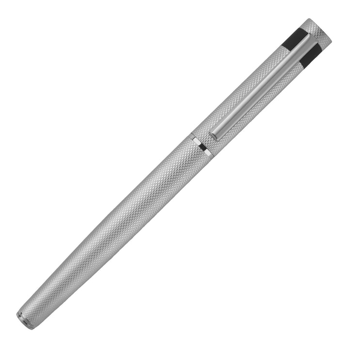 Hugo Boss Penna stilografica Loop Diamond Chrome HSW3672B