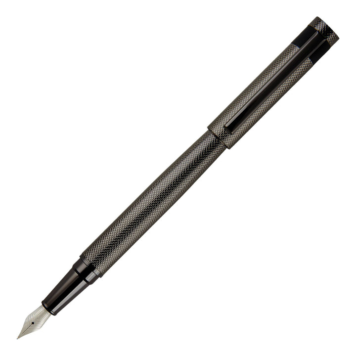 Hugo Boss Penna stilografica Loop Diamond Gun HSW3672D