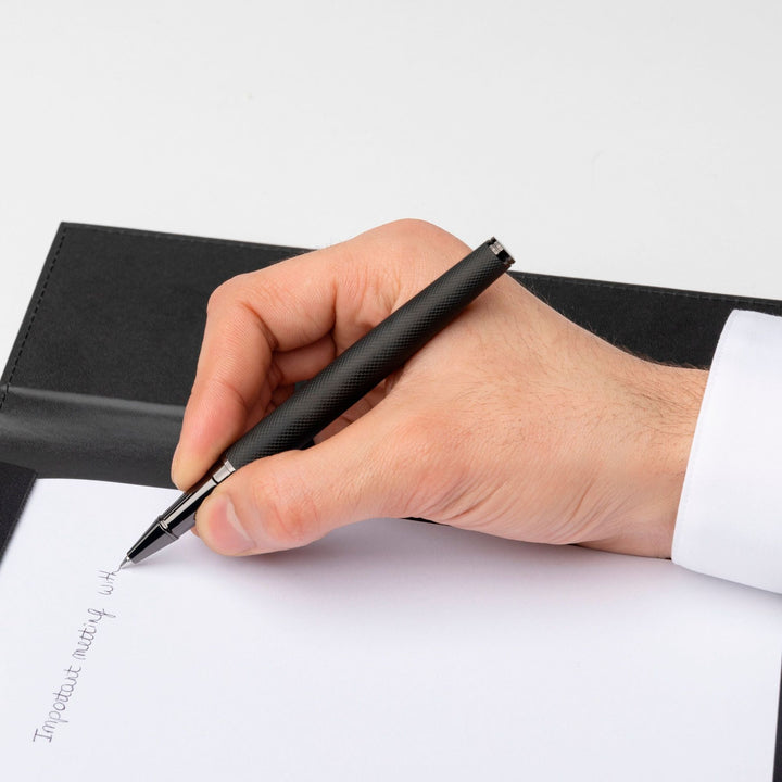 Hugo Boss Penna roller Loop Diamond Nero HSW3675A