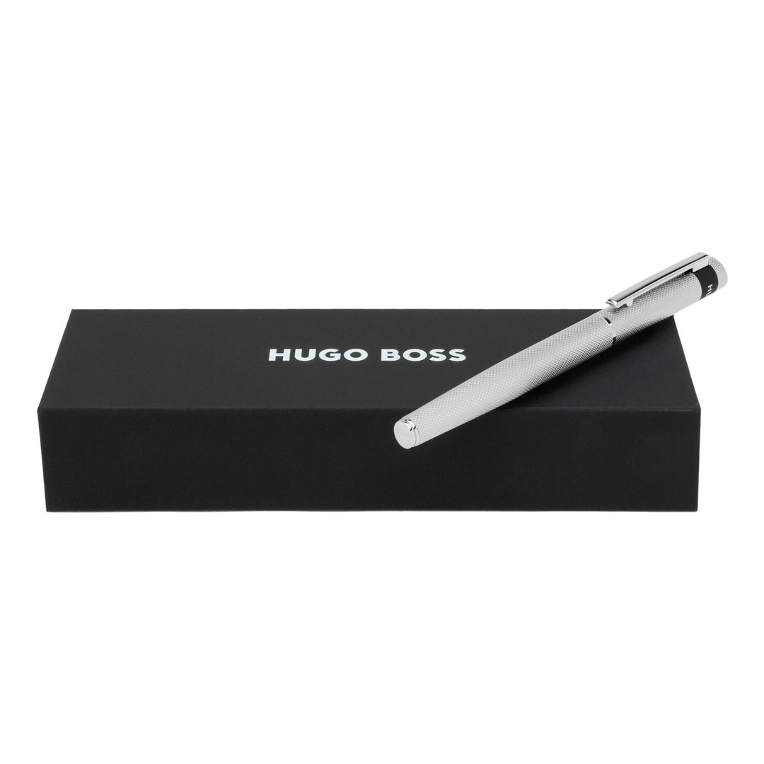 Hugo Boss Penna a sfera Loop Diamond Chrome HSW3675B