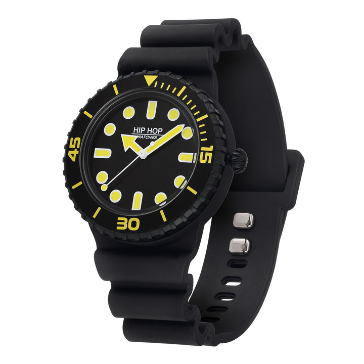 Hip Hop orologio Master Yellow/Black 41mm HWU1231